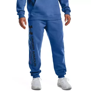 Spodnie dresowe męskie Under Armour Rival Fleece Chroma Pants - Spodnie męskie - miniaturka - grafika 1