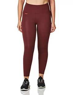 Under Armour Legginsy Damskie, Bordowe, 32 - Legginsy - miniaturka - grafika 1