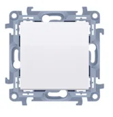 Wyłączniki światła i elektryczne - Wyłącznik pojedynczy, szybkozłączki SIMON 10 - biały - miniaturka - grafika 1