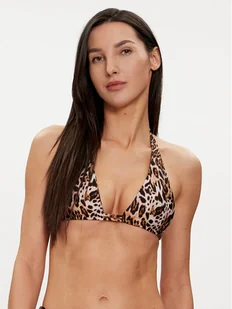 Guess Góra od bikini E4GJ21 MC04R Brązowy - Stroje kąpielowe - miniaturka - grafika 1