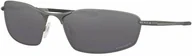 Okulary przeciwsłoneczne - Oakley Okulary przeciwsłoneczne WHISKER Carbon/Prizm Black OO4141-01 - miniaturka - grafika 1