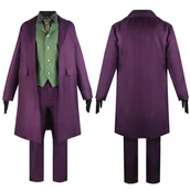 Stroje karnawałowe - Strój Kostium Przebranie Joker Batman Cosplay Dla Dorosłych S 158/164 - miniaturka - grafika 1