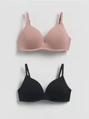 Biustonosze - Reserved - Modulowany biustonosz 2 pack - brązowy - miniaturka - grafika 1