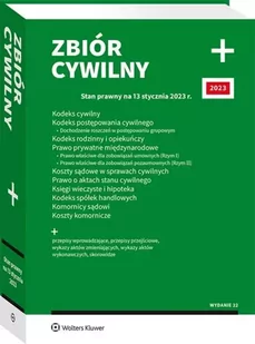 Zbiór cywilny PLUS 2023 - Prawo - miniaturka - grafika 1