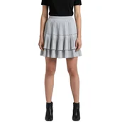 Spódnice - Spódnica damska John Richmond plisowana mini szara-S - miniaturka - grafika 1