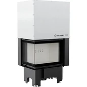 Wkłady kominkowe - Kominek Powietrzny Stalowy Vn 9 Kw Ø 200 Gilotyna Z Domykaniem - miniaturka - grafika 1