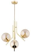 Lampy sufitowe - Estel lampa wisząca 3-punktowa złota 62332 - miniaturka - grafika 1