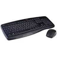 Zestawy myszka + klawiatura - Klawiatura i mysz C-Tech WLKMC-02, CZ/SK (WLKMC-02) Czarna - miniaturka - grafika 1