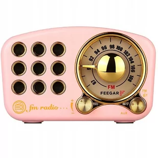 Feegar Retro Mini Radio Kuchenne Bluetooth 4.2 10H - Radioodtwarzacze - miniaturka - grafika 1