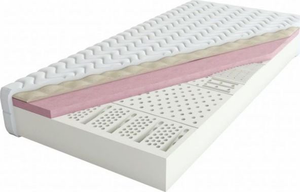 Lumitex Materac lateksowy ALODIUM NASA 140x200 LUMITEX