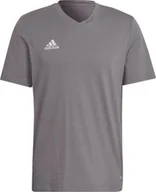 Koszulki męskie - Adidas Koszulka męska Entrada 22 Tee szara HC0449 r. XXL - miniaturka - grafika 1