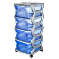 Regały - Szafka regał na kółkach na drobiazgi kosmetyki - miniaturka - grafika 1