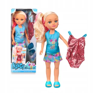 Nancy Tropikalna, Lalka ubrana w letni zestaw, zawiera strój kąpielowy z - Figurki dla dzieci - miniaturka - grafika 1