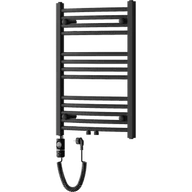 Grzejniki łazienkowe - Mexen Ares grzejnik elektryczny 700 x 500 mm, 300 W, czarny - W102-0700-500-2300-70 - miniaturka - grafika 1
