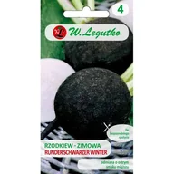 Nasiona i cebule - Rzodkiew Zimowa Runder Schwarzer Winter 6g Nasiona Legutko - miniaturka - grafika 1