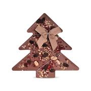 Bombonierki i czekoladki - Czekolada Mleczna z Wiśniami w kształcie Choinki Karmello - miniaturka - grafika 1