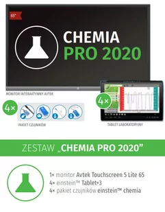 Globisens Laboratorium cyfrowe Zestaw CHEMIA PRO - Pomoce naukowe - miniaturka - grafika 1