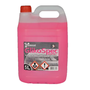 PŁYN DO CHŁODNIC GLIKOSPEC (-35C ) 5L - RÓŻOWY - Płyny chłodnicze - miniaturka - grafika 1