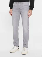 Spodnie męskie - Pepe Jeans Jeansy PM207388 Szary Slim Fit - miniaturka - grafika 1