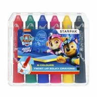 Przybory szkolne - Starpak Kredki w sztyfcie wykręcane 6 kolorów - miniaturka - grafika 1