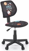 Krzesła obrotowe dla dzieci - Młodzieżowy czarny fotel obrotowy R3-L12 - miniaturka - grafika 1