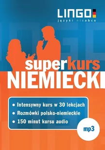 Niemiecki. Superkurs audiokurs + rozmówki audio - Audiobooki do nauki języków - miniaturka - grafika 1