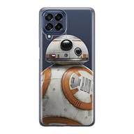 Etui i futerały do telefonów - Etui BB 8 002 Star Wars Nadruk częściowy Przeźroczysty Producent: Samsung, Model: M53 5G - miniaturka - grafika 1