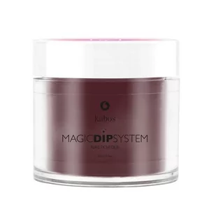 Magic Dip System 35 Burgundy Dot - Manicure tytanowy - miniaturka - grafika 1