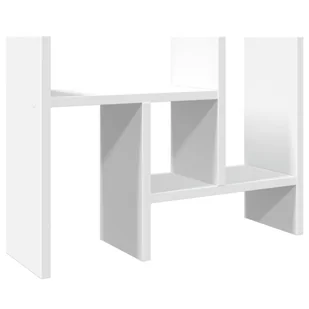 Organizer na biurko, biały, 34,5x15,5x35,5 cm - Przyborniki na biurko - miniaturka - grafika 1