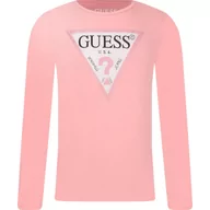 Bluzy dla dziewczynek - Guess Bluzka | Regular Fit - miniaturka - grafika 1