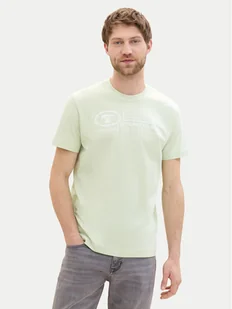 Tom Tailor T-Shirt 1035611 Zielony Regular Fit - Koszulki męskie - miniaturka - grafika 1