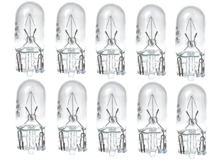 ŻARÓWKA T10 W5W 24V 5W W2.1x9.5d 10 szt E4 ZESTAW ŻARÓWEK SAMOCHODOWYCH - Żarówki samochodowe - miniaturka - grafika 1
