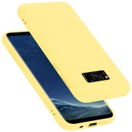 Etui i futerały do telefonów - Etui ochronne Cadorabo do Samsung Galaxy S8 PLUS w kolorze żółtym Etui na telefon komórkowy Pokrowiec TPU Etui - miniaturka - grafika 1