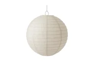 Dekoracje sali - Lampion Kula biały - 25 cm - 1 szt. - miniaturka - grafika 1