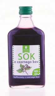 Zielona Tłocznia Sok z czarnego bzu, Zielona Tłocznia, 200 ml ZIELTLOSOKCZBEZ - Soki i napoje niegazowane - miniaturka - grafika 1