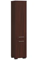 Szafki łazienkowe - 3xEliving KORALIA D2 szafka wysoka, szafka łazienkowa wenge 140x30x30 - miniaturka - grafika 1