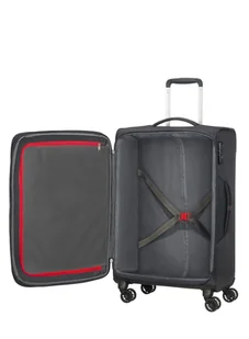 Walizka średnia American Tourister Crosstrack - grey/red - Walizki Walizka średnia American Tourister Crosstrack - grey/red - Walizki - miniaturka - grafika 8
