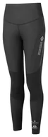 Spodnie sportowe damskie - RONHILL Legginsy biegowe damskie TECH GORE-TEX WINDSTOPPER TIGHT all black - miniaturka - grafika 1