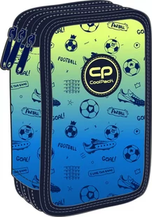 CoolPack Piórnik z wyposażeniem Jumper 3 Ombre Football 2T D067339_20210628080830 - Piórniki - miniaturka - grafika 1