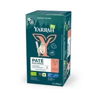 Mokra karma dla kotów - Yarrah Bio mokra karma dla kota tacki multipack pasztet łosoś 8x100g - miniaturka - grafika 1