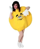 Stroje karnawałowe - Strój Żółty Cukierek M&M'S - miniaturka - grafika 1