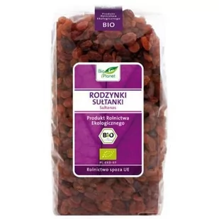 Bio Planet Rodzynki Sułtanki 1kg - EKO - Bakalie - miniaturka - grafika 1