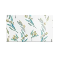 Deski do krojenia - Szklana deska do krojenia HOMEPRINT Gałązki oliwne 60x52 cm - miniaturka - grafika 1