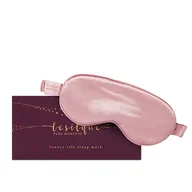 Akcesoria do bielizny - LE SILQUE Opaska na oczy z jedwabiu - SUGAR PINK - miniaturka - grafika 1