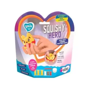 Zestaw z lekką ciastoliną Squishy Pooh - Okto - Zabawki kreatywne - miniaturka - grafika 1