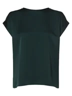 Koszule damskie - Vila - Bluzka damska  VIEllette, zielony - miniaturka - grafika 1