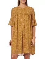 Sukienki - TILDEN Sukienka damska 37230928, ciemnożółta wielokolorowa, M, Ciemnożółty, wielokolorowy, M - miniaturka - grafika 1