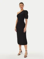 Sukienki - Morgan Sukienka letnia 241-RMABELA Czarny Slim Fit - miniaturka - grafika 1