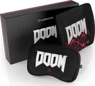 Gadżety dla graczy - Noblechairs Zestaw poduszek z pianki zapamiętującej kształt - DOOM Edition GAGC-250 - miniaturka - grafika 1