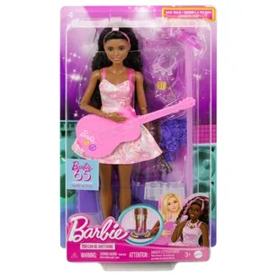 Lalka Barbie Mattel Kariera - gwiazda popu HRG41 (HRG43) - Lalki dla dziewczynek - miniaturka - grafika 1